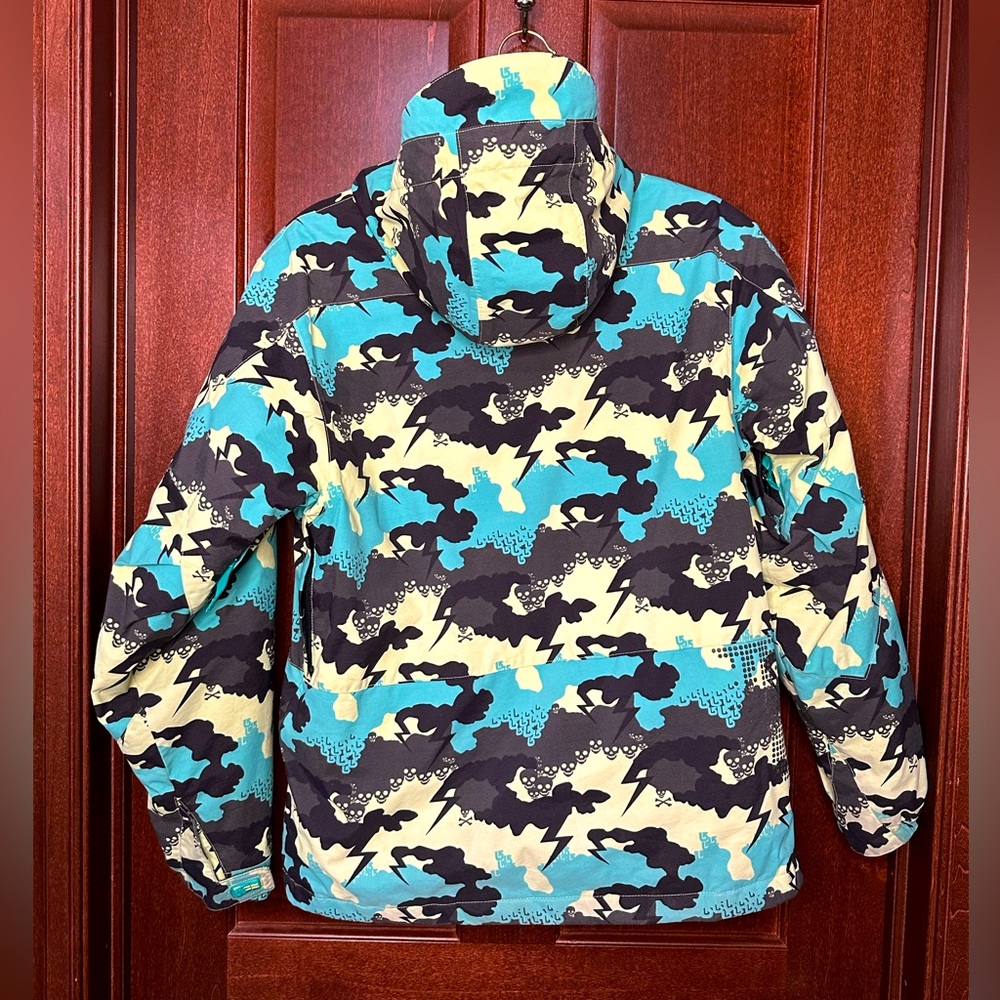 Burton Youth Snowboard Jacket Size XL Winter Storm Print